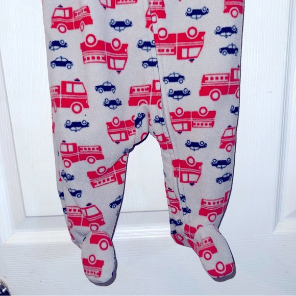 EUC 3-6M Zip Simple Joys Footie PJs - Picture 3 of 5
